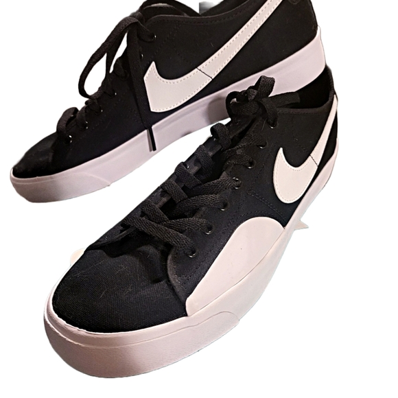 NIKE SB Blazer Mens 11 Black & White w/Skate Guard~NEW - Picture 1 of 6